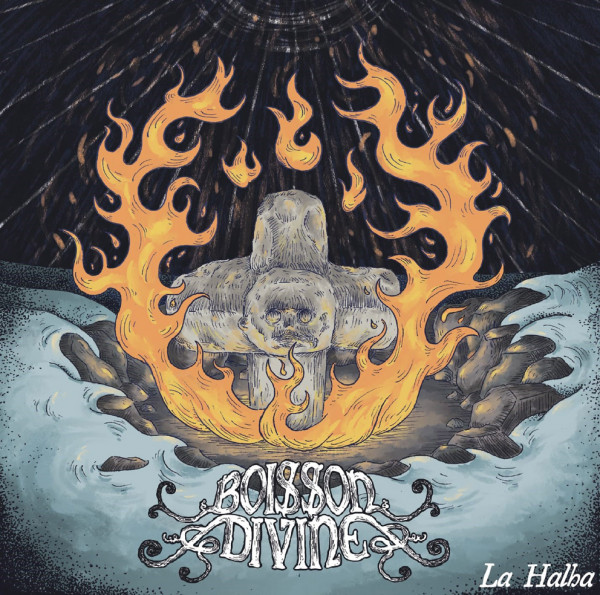 Boisson Divine c'est un groupe gènial, tout simplement, qui mèriterait qu'on lui fasse beaucoup plus de place sur la scène Folk Metal. Pendant que certains gèants du genres commencent à  franchement tourner en rond, quand ils ne sont pas tout simplement barbants (coucou Korpiklaani), la fraîcheur que ce groupe amène nous rassure bien sur le fait que tout n'est pas perdu. Ce nouvel opus, La Halha, poursuit le sans faute du groupe : puissant, mèlodique, fèdèrateur, souvent sautillant, intelligent dans sa composition et ses harmonies, c'est un pur bonheur à  ècouter. C'est le genre de galette qui peut vous donner une ènergie folle comme vous èmouvoir aux larmes. Ne terminez pas l'annèe sans l'avoir passè sur vos platines, surtout pendant les fêtes !